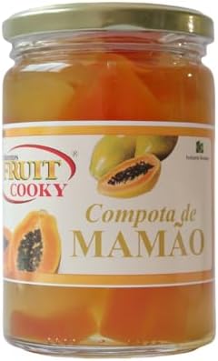 COMPOTA DE MAMÃO 100% FRUTA