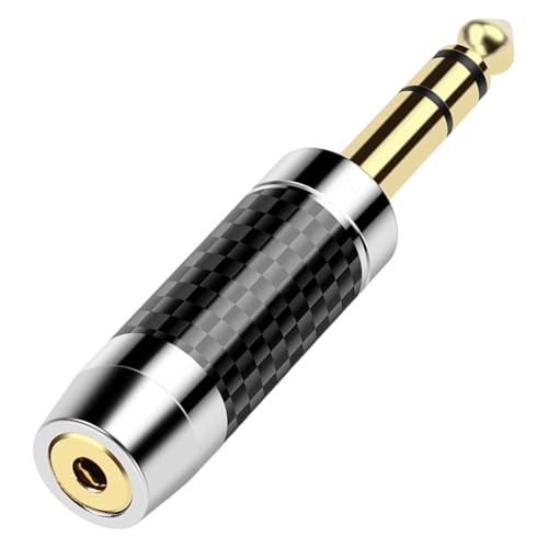 Adaptateur casque 6,35 mm résout les faux contacts micro et audio