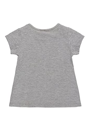Conjunto Feminino Para Bebê Blusa E Short, Bee Loop, Bebê Menina, MESCLA CINZA MEDIO, 1
