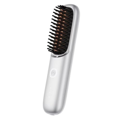 Lisseur à cheveux blanc anti-frizz grâce à la technologie des ions négatifs