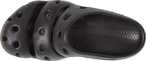 KEEN Men's Yogui Slipper, Black, 9 M US