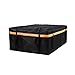 lyrlody Cubic Car Rooftop Cargo Carrier, Roof Bag for All Top of Vehicle, Storage Bag, Luggage Storage Cube for Travel Camping (M)