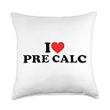 I Love Pre Calc Throw Pillow