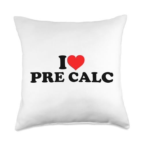 I Love Pre Calc Throw Pillow
