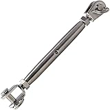 wantenspanner modellbau Im Lieferumfang enthalten: 2 Stück Wantenspanner Gabel -Gabel geschlossen M6 aus rostfrei Edelstahl A4 V4A