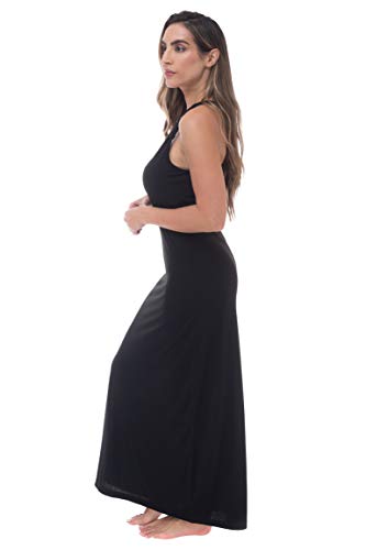 Image of Just Love Racer Back Solid Tank Dress with Bungee