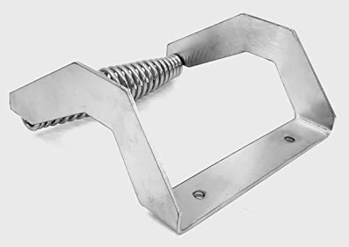 Mango ergonómico de acero inoxidable para ahumadores miniatura 1