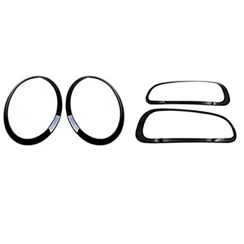Sourcils de phares pour Mini Cooper JCW Clubman F54 caches noirs