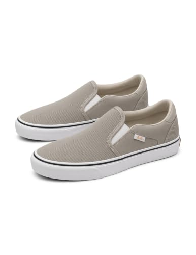 Image of Vans Mens Asher Deluxe Slip-on Shoe | Comfortable Sneakers for Fashion, Walking & Everyday Wear
