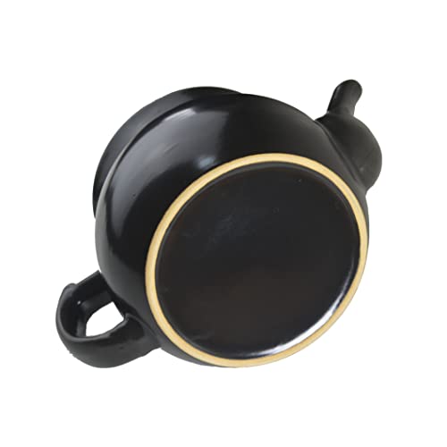 Image of Spodumene Porcelain Teapot 1.8qt China Casserole with Lid Ceramic Kettle Tea Pot for Stovetop Oven Safe
