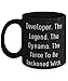 Developer. The Legend. The Dynamo. The Force To. 11oz 15oz Mug, Developer Cup, Inappropriate Gifts For Developer from Colleagues, Cool developer gifts, Unique developer gifts, Best developer gifts,