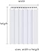 RhLLvJ Transparent PVC Plastic Door Curtain Strip, Sub-Zero Freezer/Freezer Industrial Door Curtain Strip (Color : 1.7mm, Size : W 1.05 * 2.2 m/7 pcs)