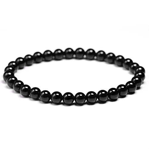 Bracelet tourmaline noire naturelle, le cadeau de bijoux idéal pour homme femme
