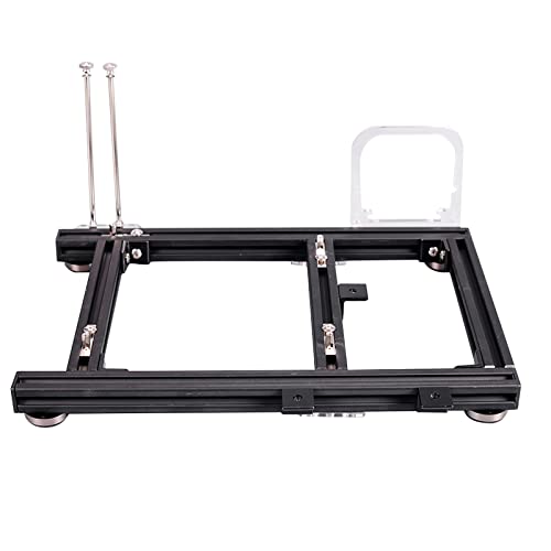 Gabinete DIY Open Frame ITX, chasis de PC de aleación de aluminio para placa madre ITX, alta disipación de calor, compatible con fuente ATX miniatura 4