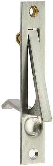 Emtek 2221US14 Emtek 2221 4" Height Solid Brass Edge Pull for Sliding Doors