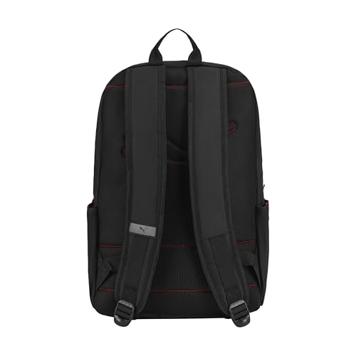 PUMA Unisex Kid's Rally Backpack, Black/Metallic Silver, Large3