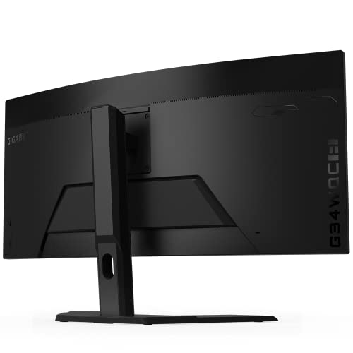 Image of GIGABYTE G34WQC A 34 inch 144Hz Ultra-Wide Curved Gaming Monitor, 3440 x 1440 VA 1500R Display, 1ms (MPRT) Response Time, 90% DCI-P3, VESA Display HDR400, FreeSync Premium, (G34WQC A)