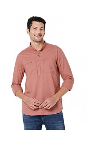 Image of Spykar Men Cotton Slim Fit Shirts - Full Sleeves