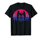 Bisexual Mothman Bi Pride Flag Bisexuality LGBTQ Men Women T-Shirt
