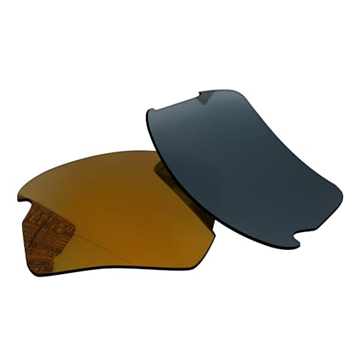 Image of Acefrog 1.5MM Polarized Replacement Lenses for Oakley Flak 2.0 OO9295 59mm Sunglasses, Upgraded Material, Impact Resistant