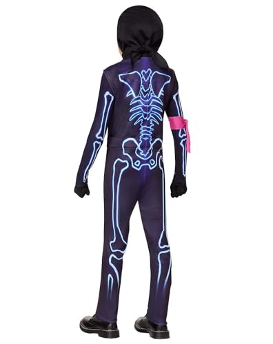 Disfraz Juvenil Fortnite Party Trooper con Luces miniatura 2