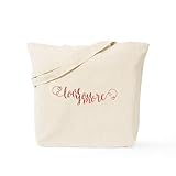 CafePress I Love You More Tote Bag Natural Canvas Tote Bag, Reusable Shopping Bag