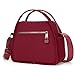 CATSEA Women's Elegant Solid Color Shoulder Bag Fashionable Zipper Crossbody Bags Soft Top Handle Handbag Purse