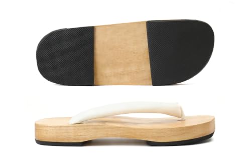 Image of Japanese Wooden Clogs Geta Slippers