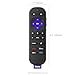 Roku Voice Remote Pro (2nd Ed.) | Rechargeable TV Remote Control with Hands-free Voice Controls, Backlit Buttons, & Lost Remote Finder - Replacement Remote Compatible with All Roku TV, Players & Audio