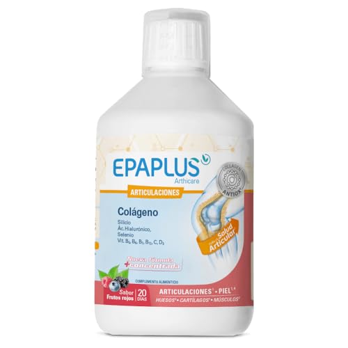 EPAPLUS Articulaciones - Colágeno Líquido Sabor Frutos Rojos - 20 días - 500 ml