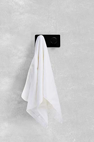 Ambrosya - Portasciugamani Autoadesivo in Acciaio