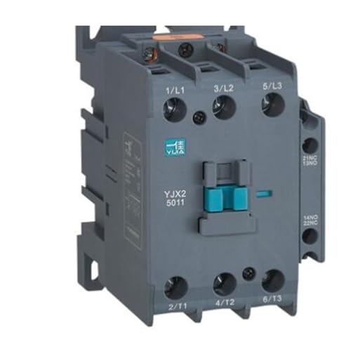 Contacteur CA YJX2-5011 50A triphasé pour circuit industriel 3 pôles 1NO 1NC 110V