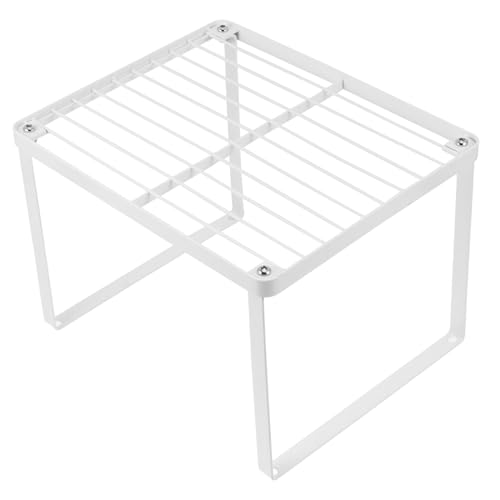 DIYEAH Kleiderschrank Aufbewahrungsregal aus Eisen Stabiles Schrankregal für Kleidung und Schuhe...