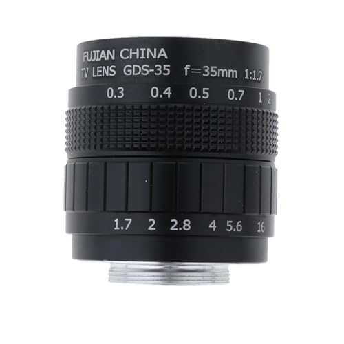 Objetivo de 35 mm f/7 montura C que elimina el exceso de peso en cámaras sin espejo