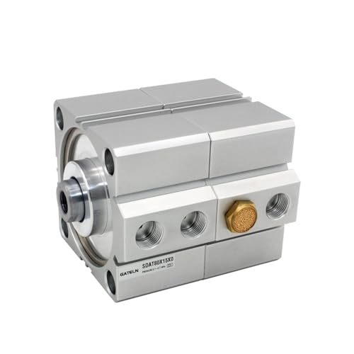 Cylindre pneumatique compact de type duplex sdat20 double effet alésage 20mm