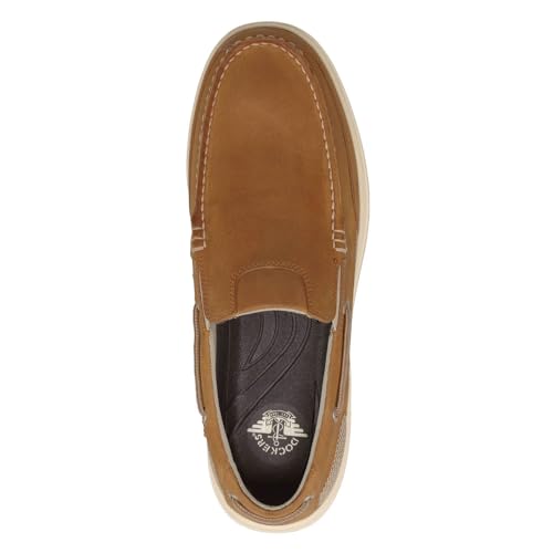 Image of DOCKERS Mens Tiller Classic Leather Casual Boat Shoes