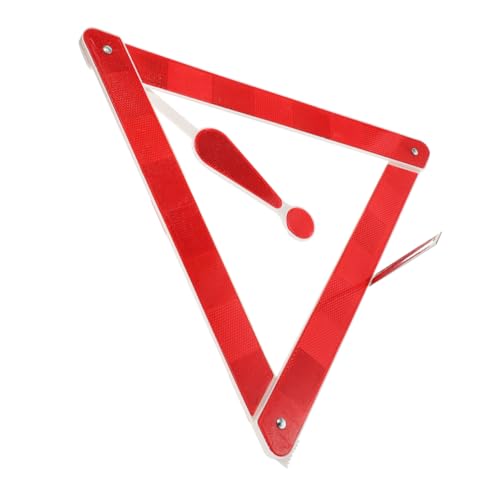 Gatuida Panneau Avertissement Réfléchissant Pour Voiture Sécurité Routière Panneau Arrêt Urgence Triangle De Signalisation