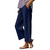 Matière Agréable et Aérée :​ Réalisé dans un tissu mélangé coton-lin, ce pantalon allie la douceur du coton à la fraîcheur du lin. Léger et laissant circuler l'air, il est particulièrement adapté pour être porté lors des saisons chaudes, à la ville comme en vacances.