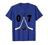 Sport - Hockey Sticks and puck with numbers