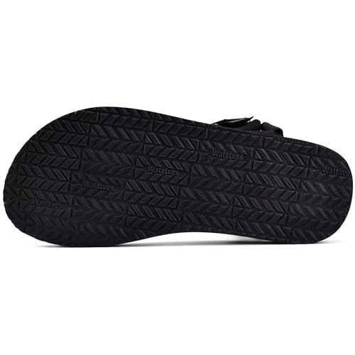 Image of WateLves Womens-Sport-Sandals Hiking Sandals with-Arch-Support Webbing-Outdoor-Beach-Water-Sandals for Travel-Walking-Trekking-Camping