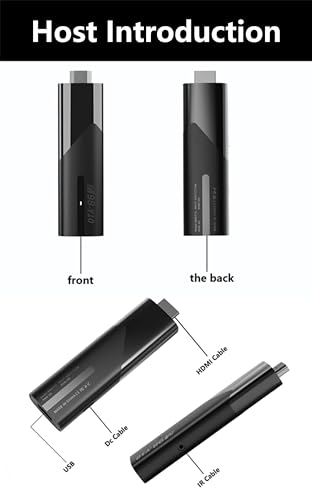 LEMFO ATV Mini TV Stick, Android 13, Allwinner H618, Quad Core, Cortex A53, suporte a vídeo 8K, 4K,
