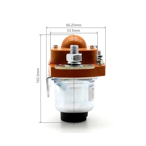 Contacteur CC MZJ-400A 48V de type normalement ouvert 1NO pour circuits électriques