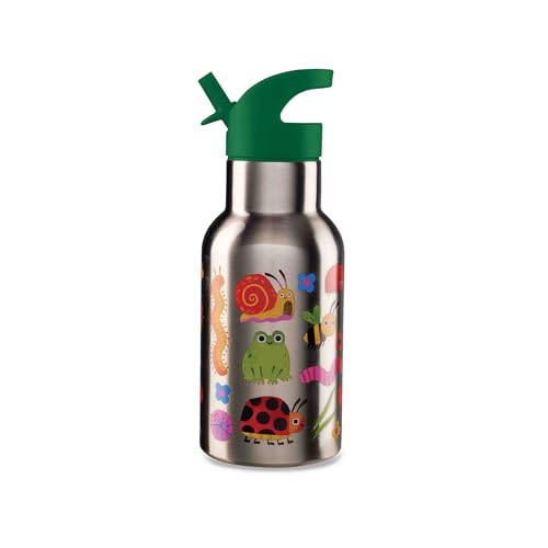 CROCODILE CREEK Garden Critters Stainless Drinking Bottle 13.5oz, 1 EA