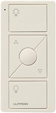 Lutron Pico Smart Remote Control for Caséta Smart Dimmer Switch | PJ2-3BRL-LA-L01R | Light Almond