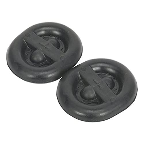 Colgador para tubo de escape de coche de 12 mm para eliminar vibraciones en ruta, 2 piezas