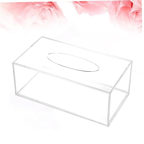 Cabilock Caixa De Acrílico Porta Lenços De Papel Caixa De Lenços Faciais Caixa De Armazenamento De L