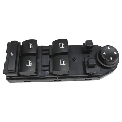 Bouton de commutation leve-vitre vehicule electrique gauche durable pour E60