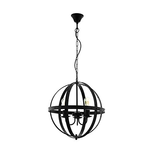 Preisvergleich Produktbild EGLO BARNABY Hängeleuchte Stahl 60 W, schwarz