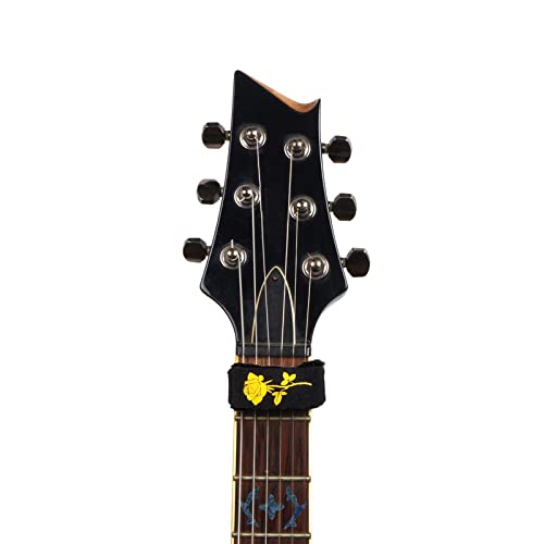 Guitar Bass String Muter Noise Reducer Dampener Universal Guitar Fretboard Muting Wraps Fit For 6-String Guitar, 4-String Bass #TOP6