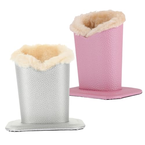 Veemoon Cute Glasses Holder Stand 2 Pack Eyeglass Displays Plush Eyeglass Holders for Glasses Nightstand Decor